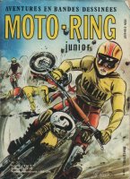Scan de la couverture Moto Ring Junior du Dessinateur Marin Ph